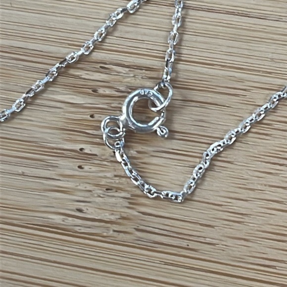 Brand New 925 Sterling Silver New York Yankees 18" Necklace Baseball Nameplate - Picture 10 of 13